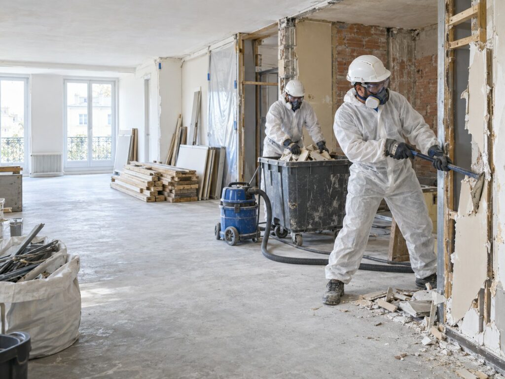 Curage de bâtiments